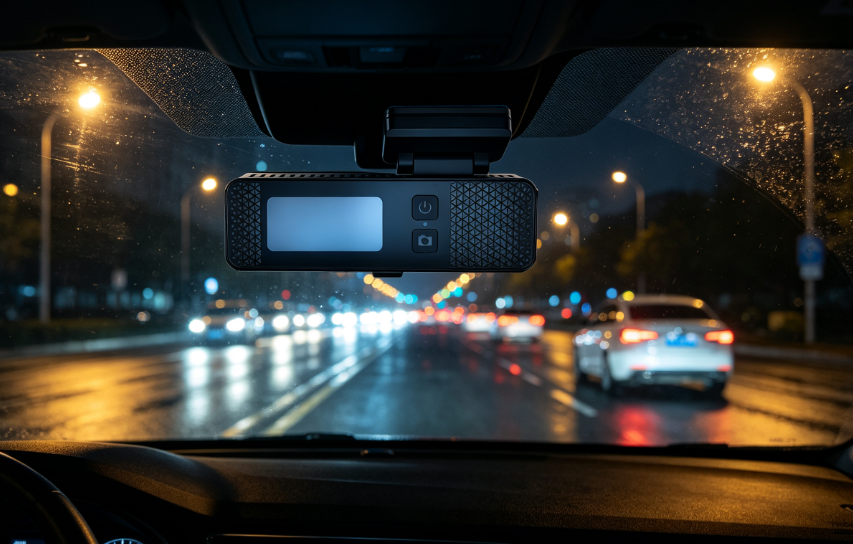 night vision dash cam, dual camera recorder