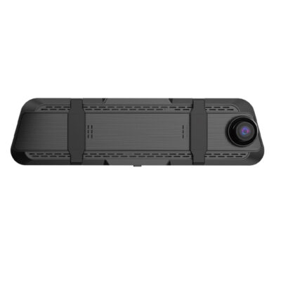 T2-H58 3 Channel Streaming Rearview Mirror Dash Cam with Triple Recording